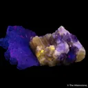 Fluorapatite and Fluorite (fluorescent) - image 1