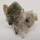 Fluorapatite and Quartz with inclusions - image 1