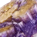 Fluorapatite (bi-color) with Cleavelandite, Afghanistan - image 2