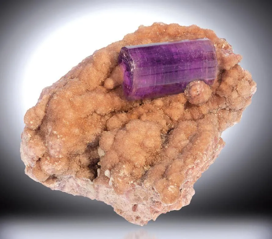 Fluorapatite, cookeite image