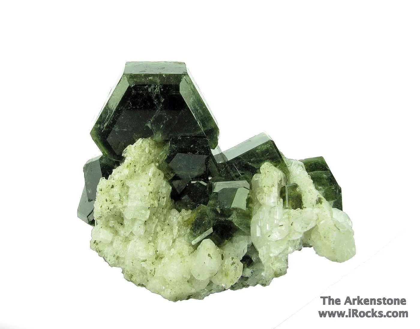 Fluorapatite (fl) on Albite (fl) - image 3