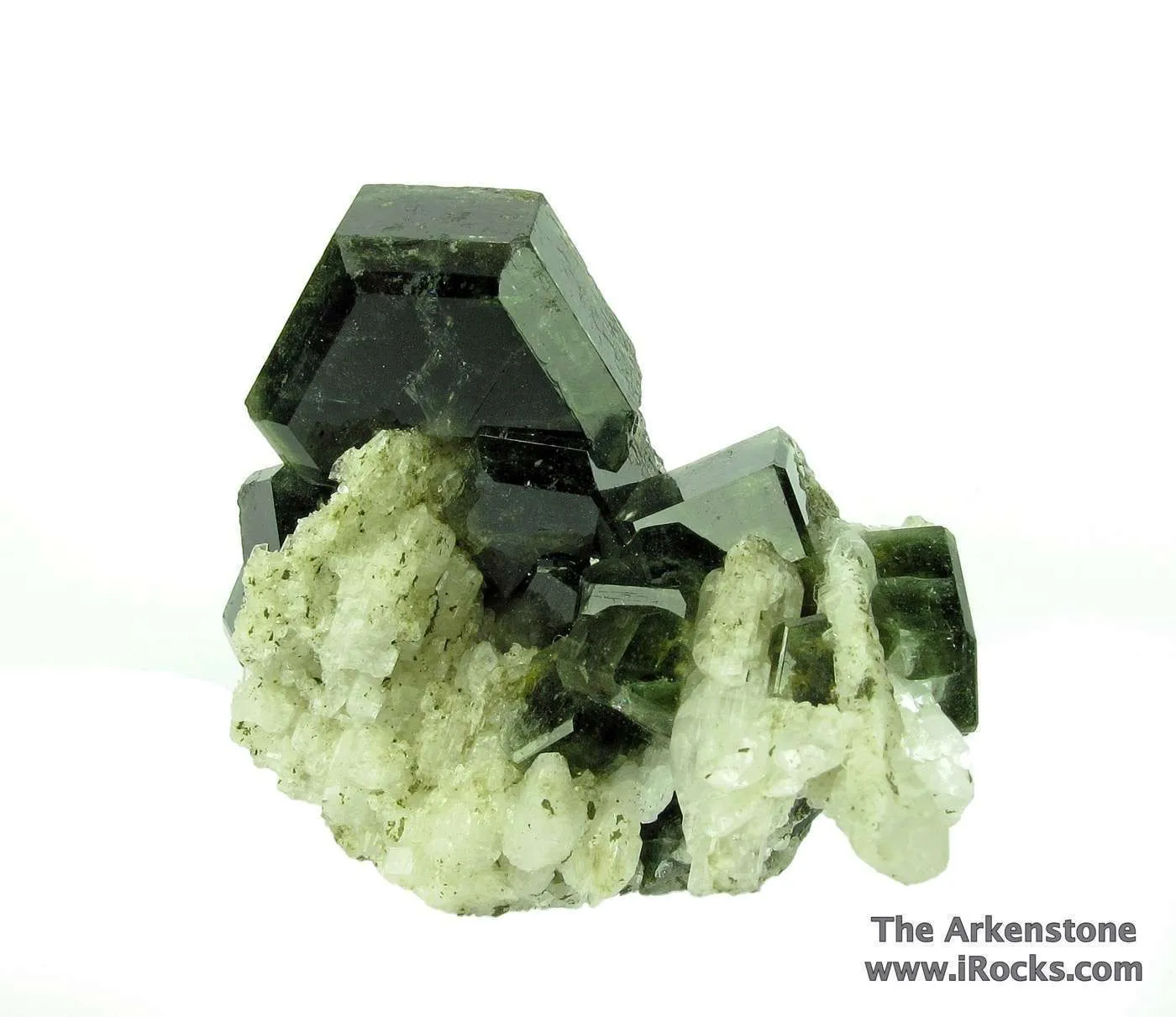 Fluorapatite (fl) on Albite (fl) - image 2