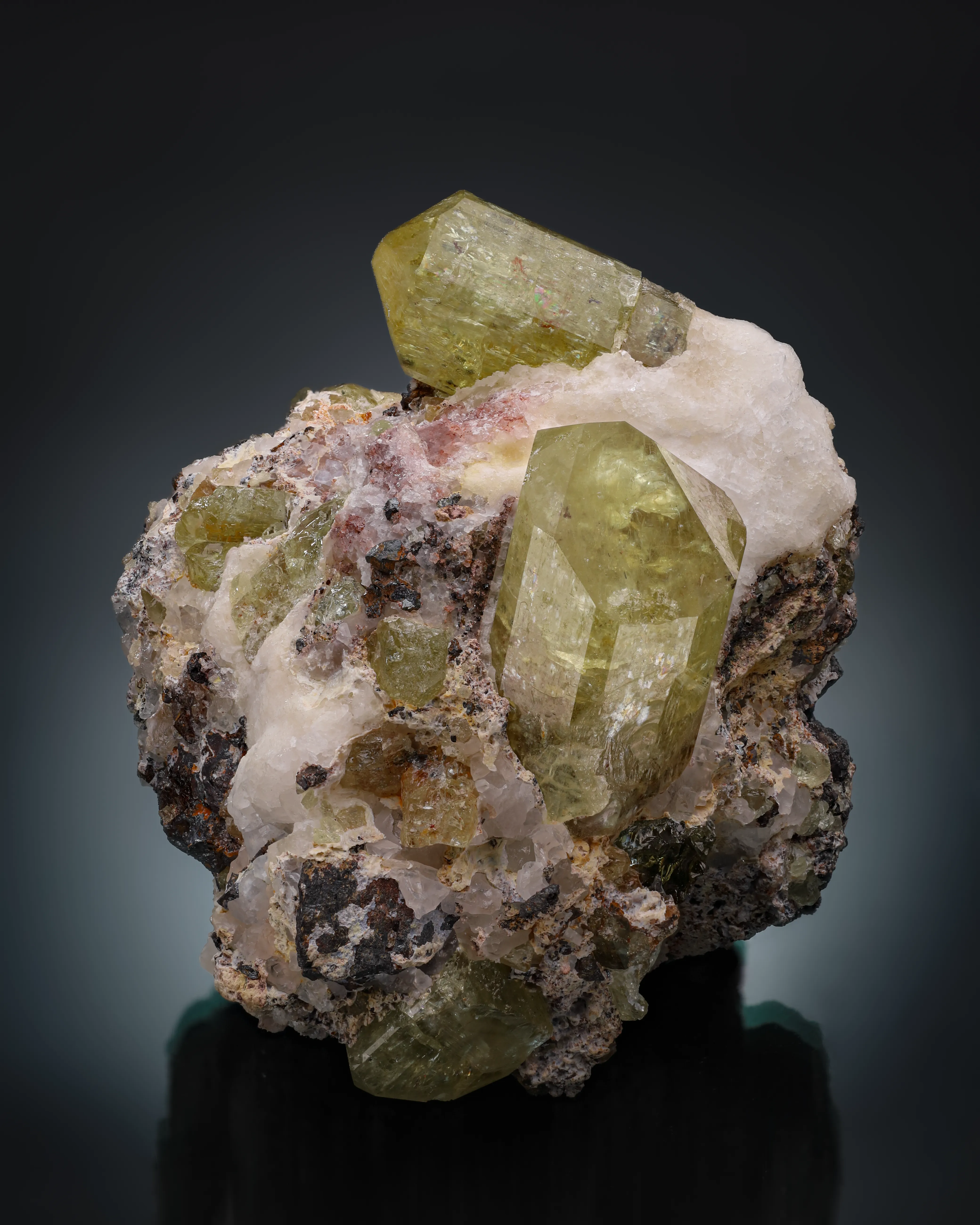 Fluorapatite from Cerro de Mercado, Durango, Mexico - image 1