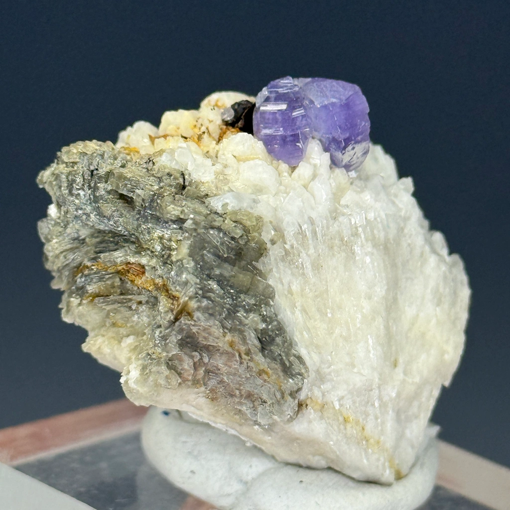 Fluorapatite from Emmons Quarry, Greenwood, Oxford County, Maine, USA - image 4