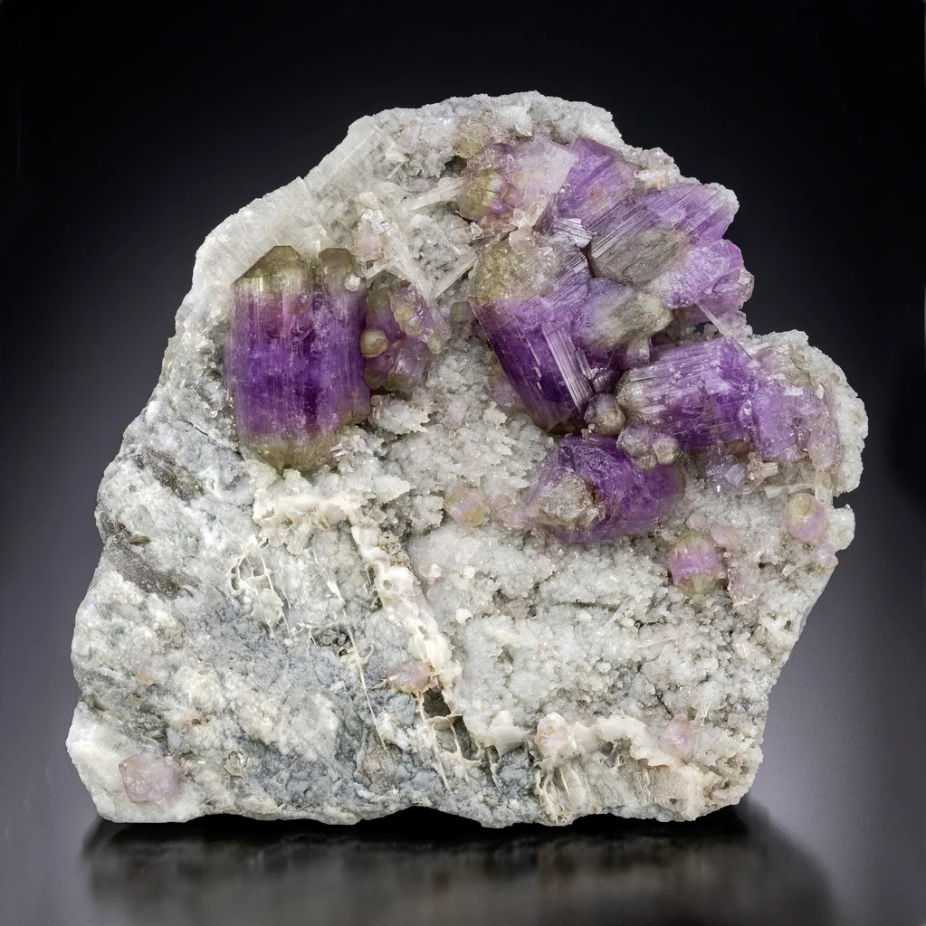 Fluorapatite from Foote Lithium Co. Mine, North Carolina, USA image