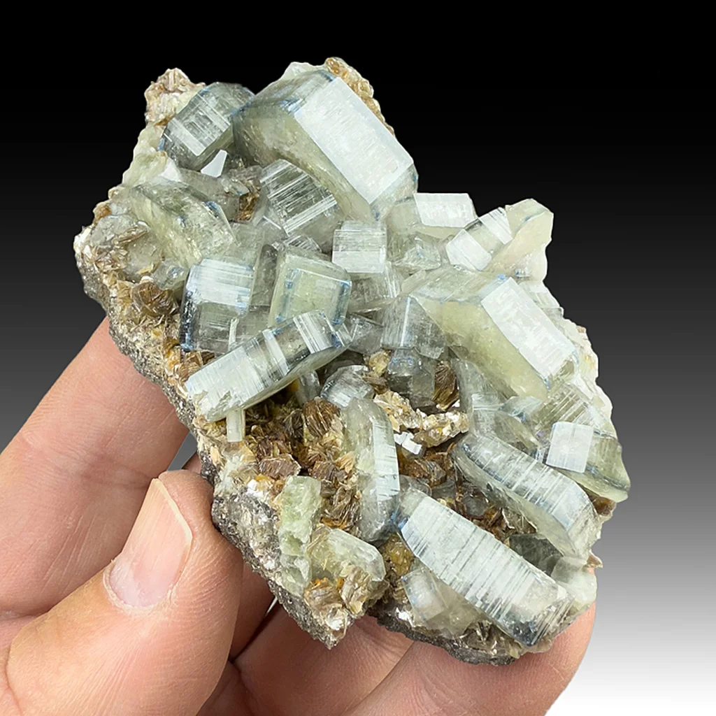 Fluorapatite from Panasqueira Mines, Portugal image