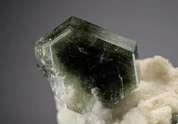 Fluorapatite on Albite image
