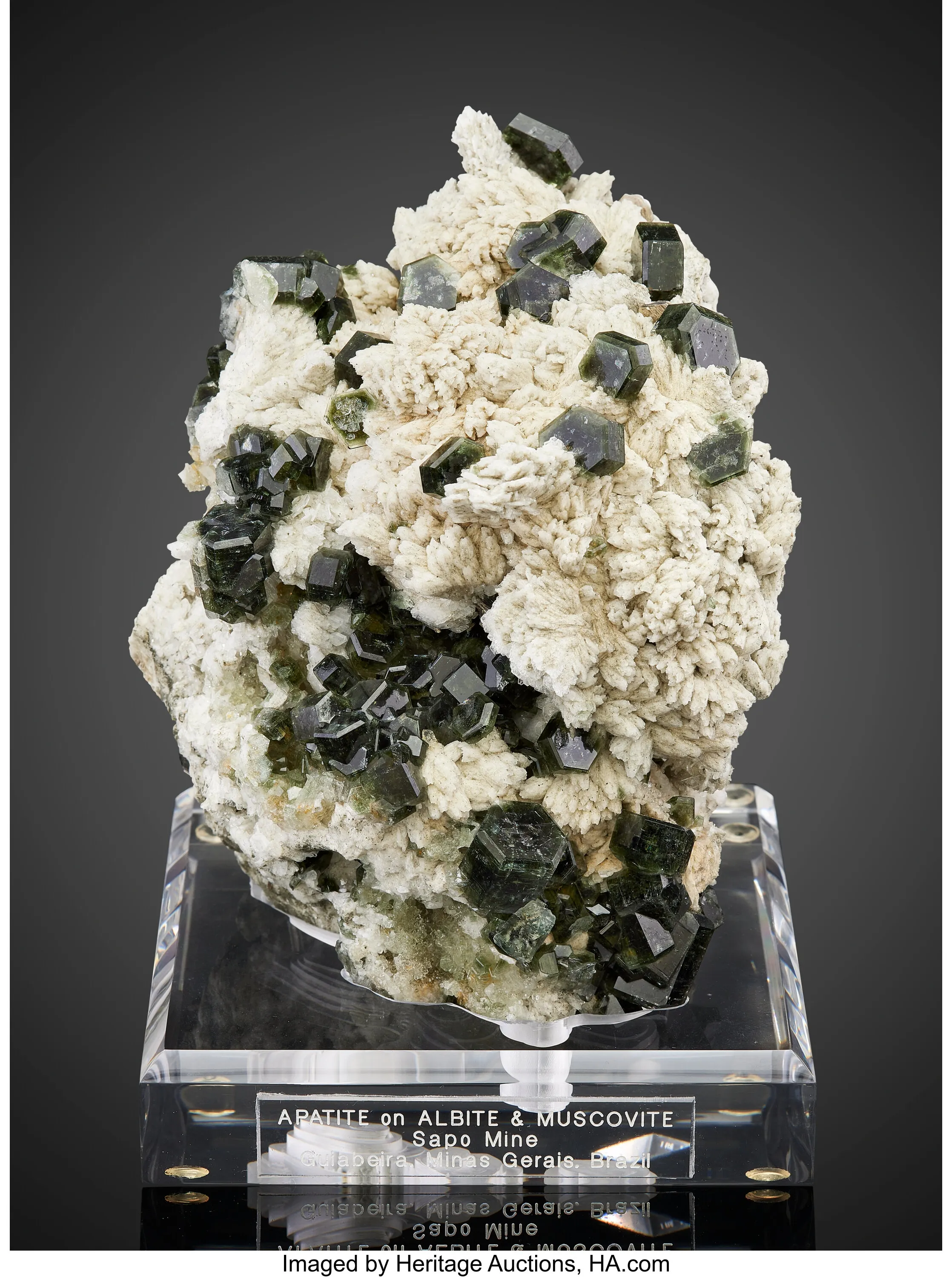 Fluorapatite on Albite and Muscovite - image 1