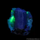 Fluorapatite on Hyalite - image 3