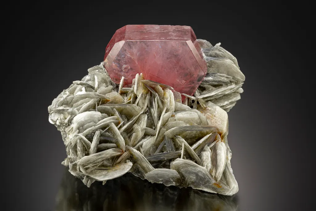 Fluorapatite on Muscovite image