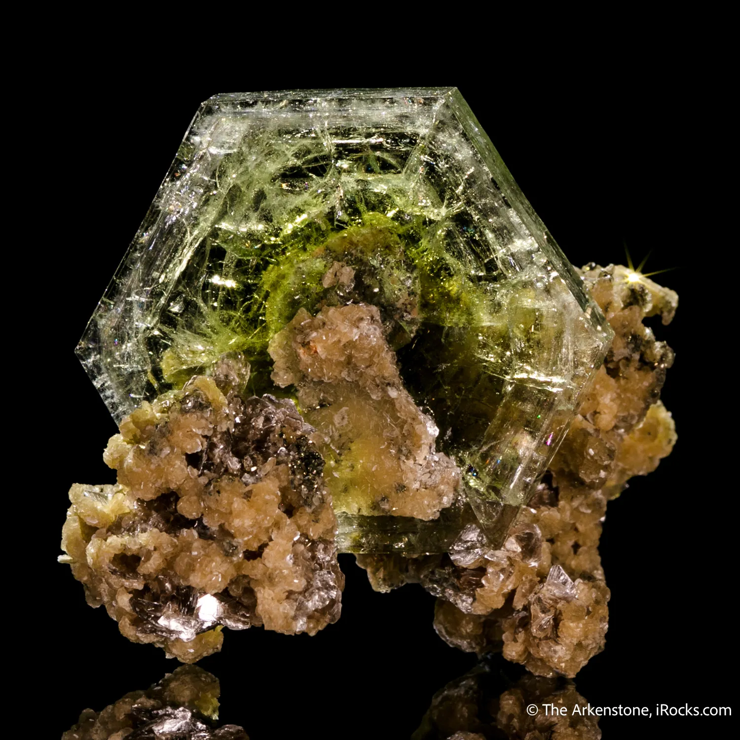Fluorapatite on Muscovite - image 1