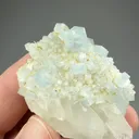Fluorapatite on Quartz - image 2
