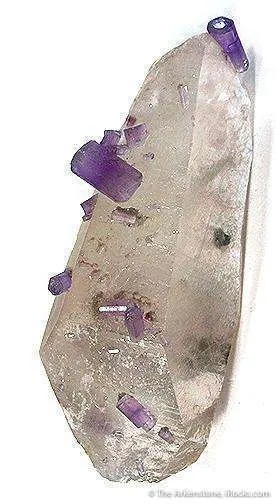 Fluorapatite on Quartz (Floater) image