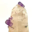 Fluorapatite on Quartz (Floater) - image 3