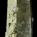 Fluorapatite on Smoky Quartz With Arsenopyrite, Calcite, Siderite - image 2
