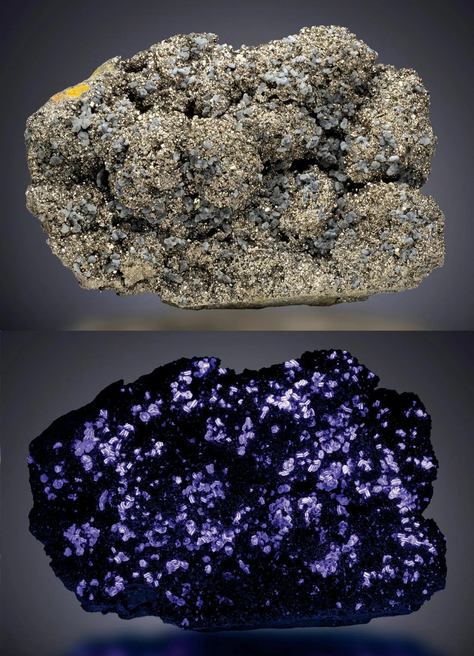Fluorapatite, Pyrite - image 1