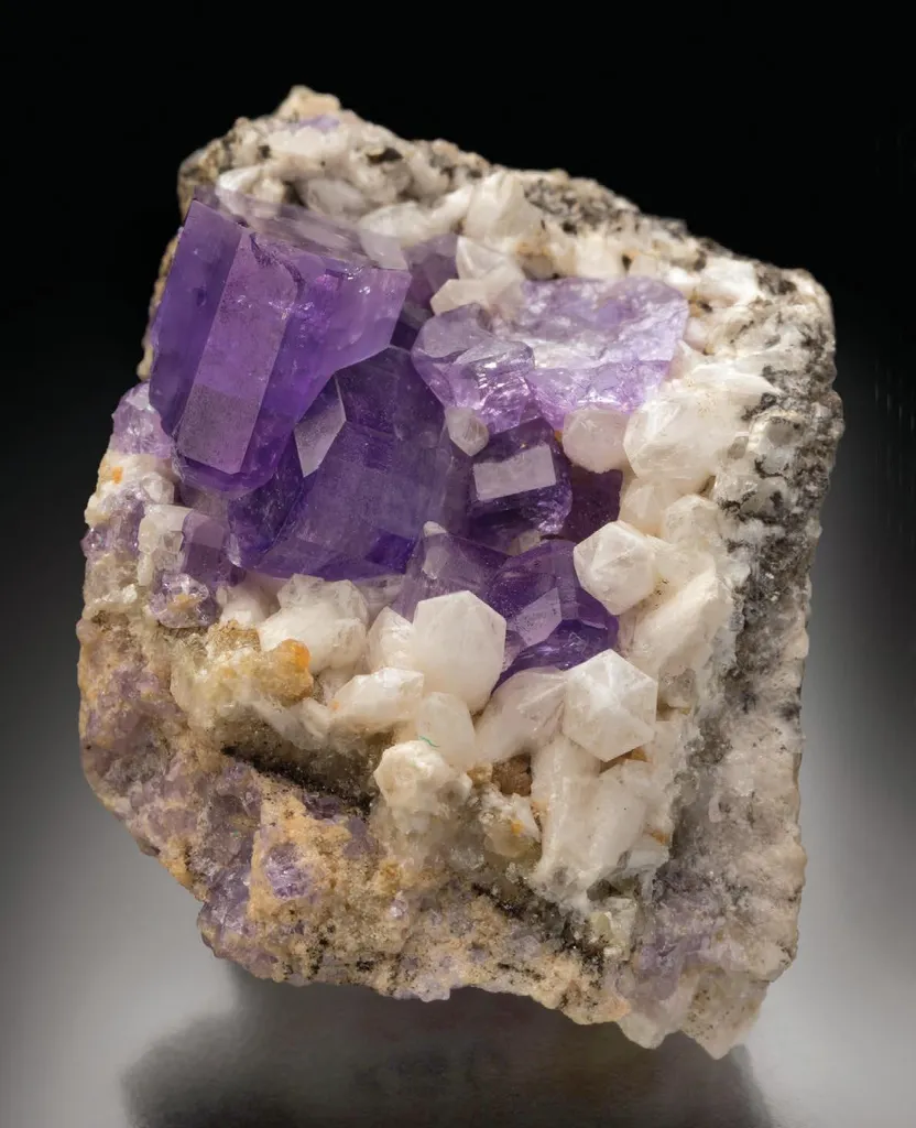 Fluorapatite, Quartz image