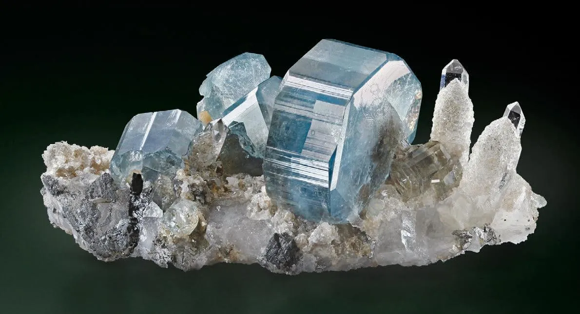 Fluorapatite, Quartz - image 1