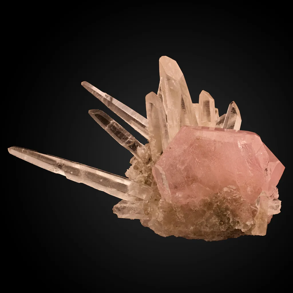 Fluorapatite, Quartz image