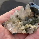 Fluorapatite, Quartz, Arsenopyrite and Siderite - image 1