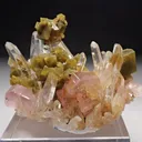 Fluorapatite, Siderite, Quartz - image 1