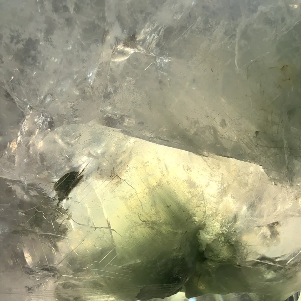 Fluorapatite w/ Actinolite v. Byssolite - Pakistan, KP Province, Mohmand District, Warsak Intrusions, Ganadao - image 10