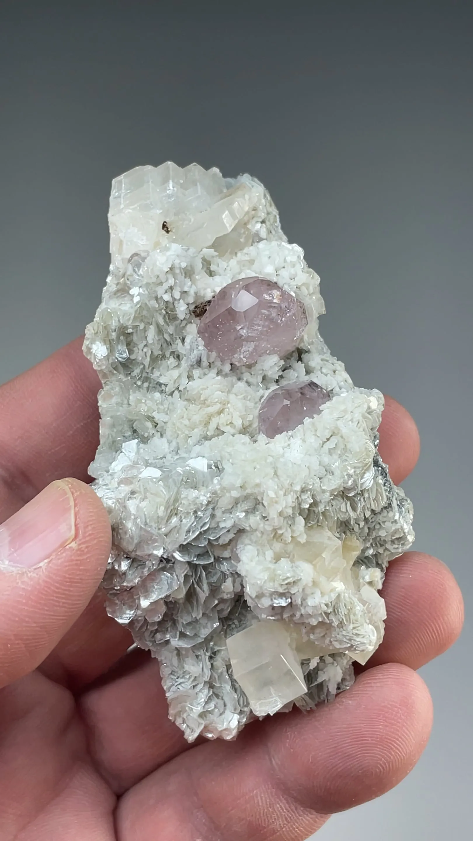 Fluorapatite with Albite, Calcite, Muscovite - image 2