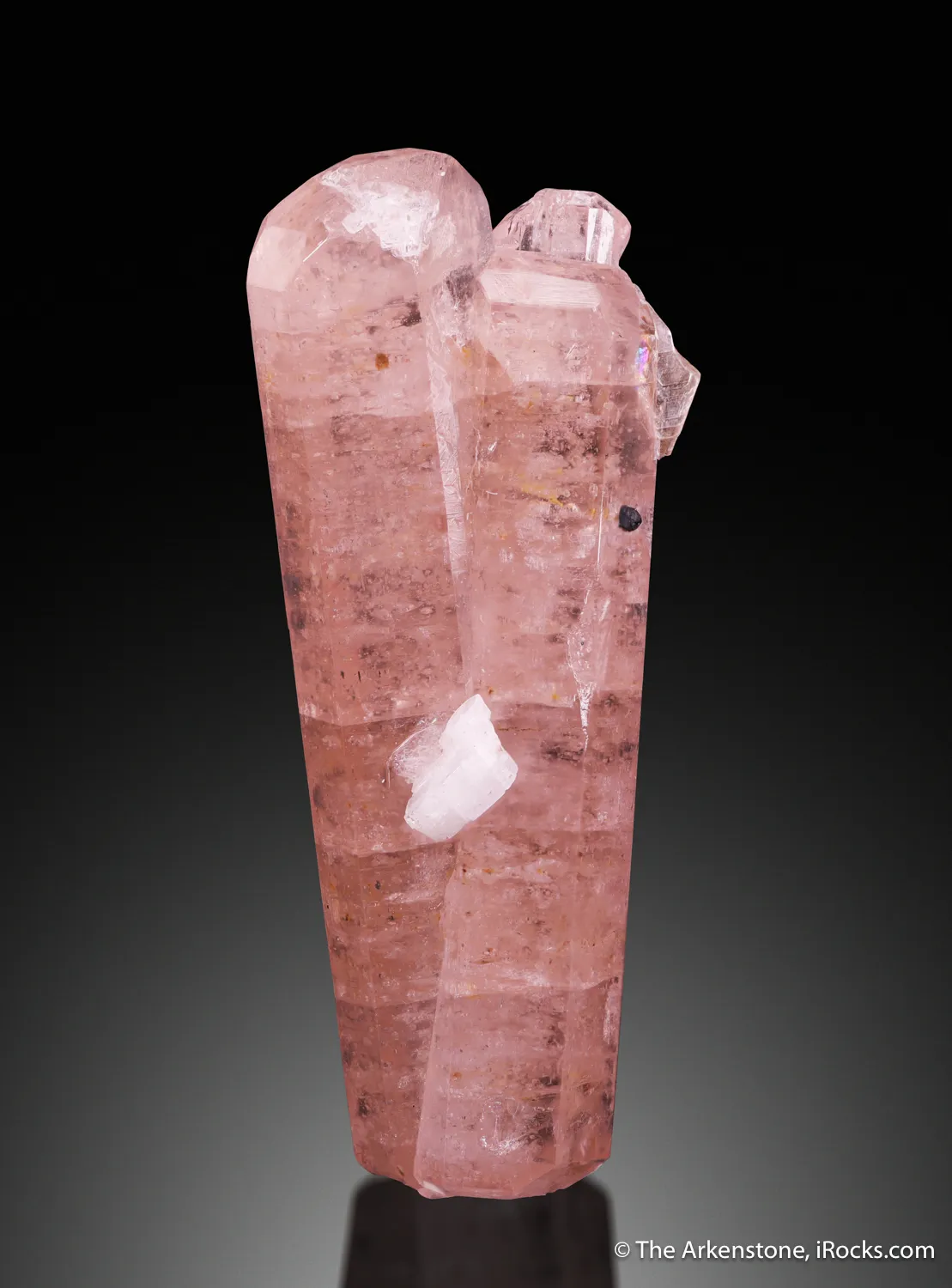 Fluorapatite with Albite (floater) - image 1