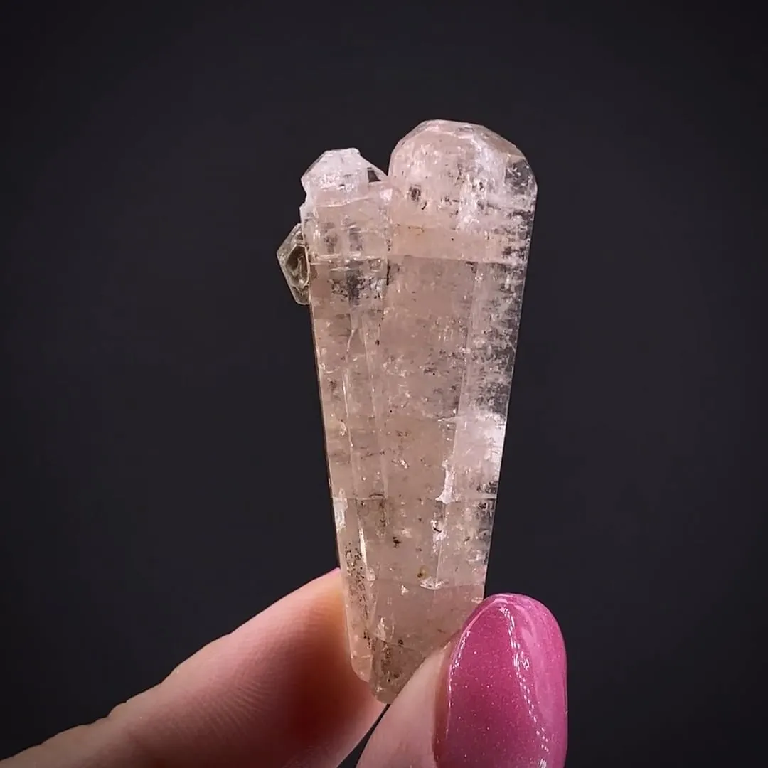 Fluorapatite with Albite (floater) - image 2