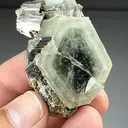 Fluorapatite with Arsenopyrite (1673) - image 2