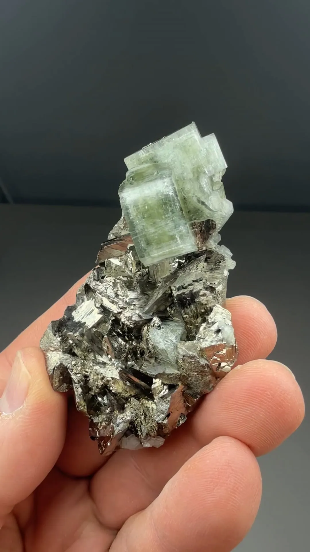 Fluorapatite with Arsenopyrite - image 2