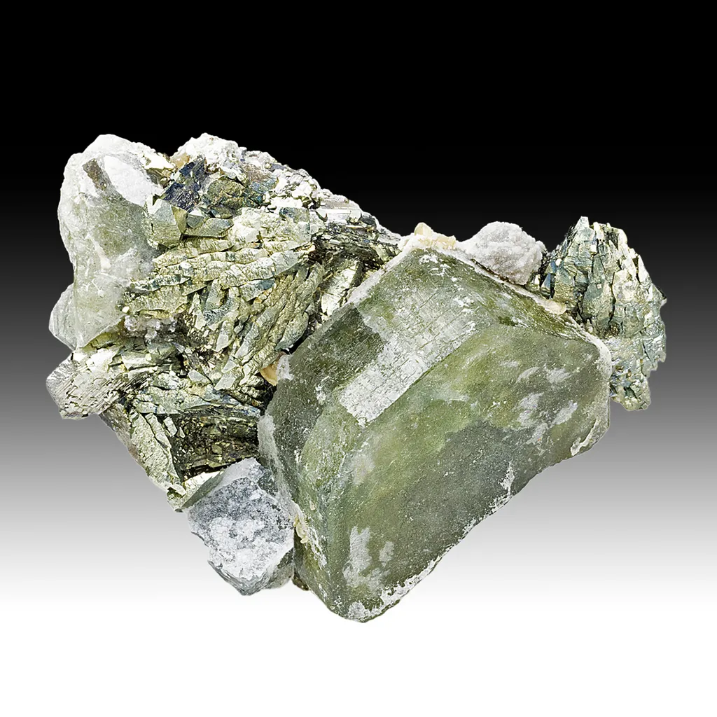 Fluorapatite with Arsenopyrite image