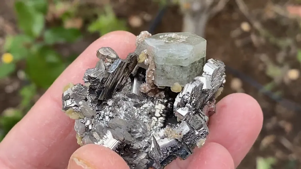 Fluorapatite with Arsenopyrite - image 5