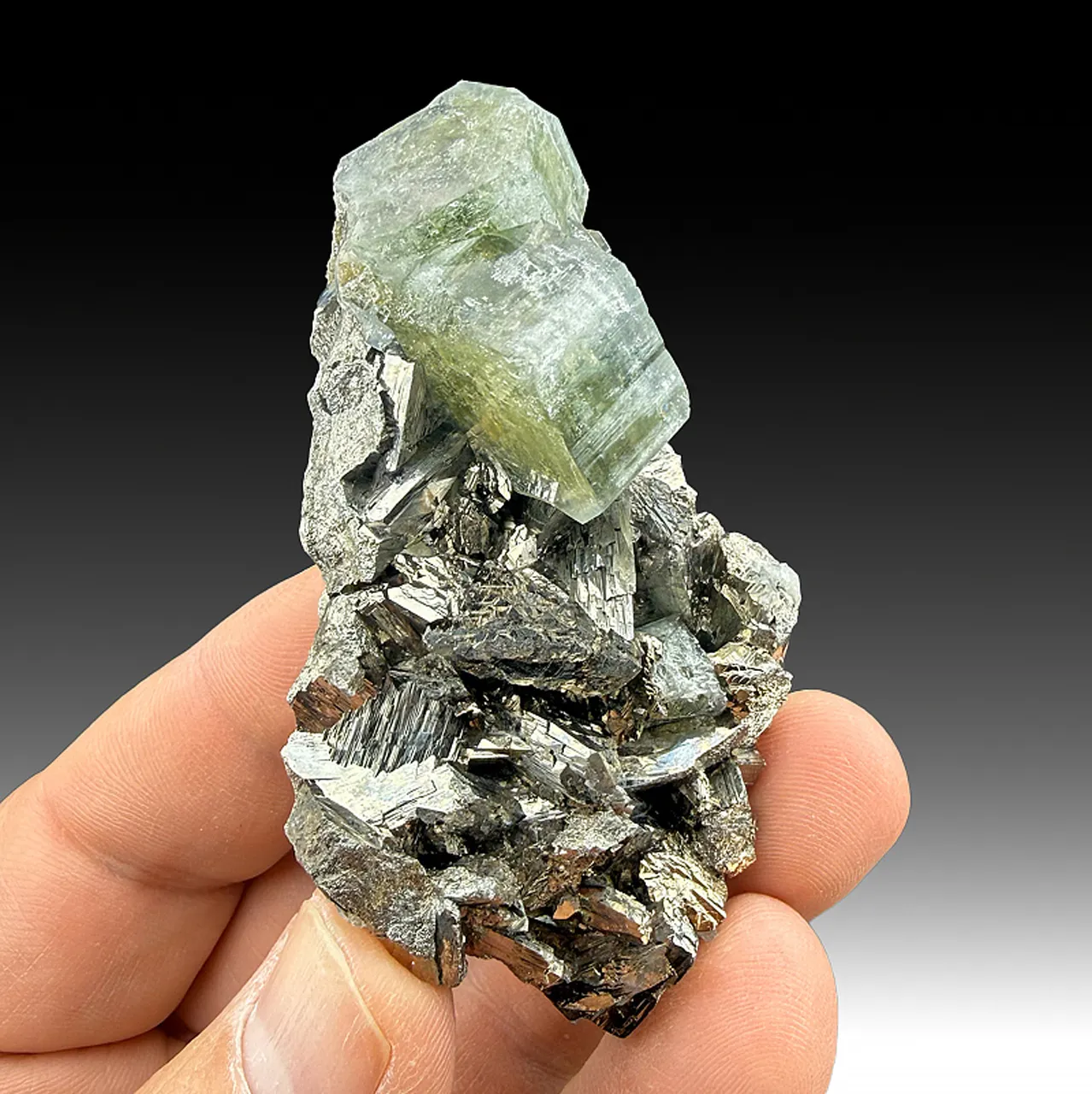 Fluorapatite with Arsenopyrite - image 1