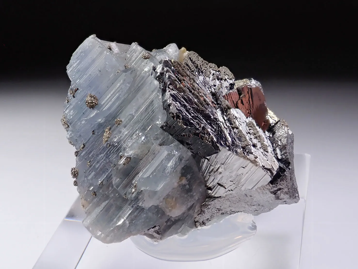 Fluorapatite with Arsenopyrite - image 1