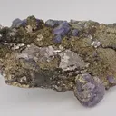 Fluorapatite with Arsenopyrite and Fluorite - image 3