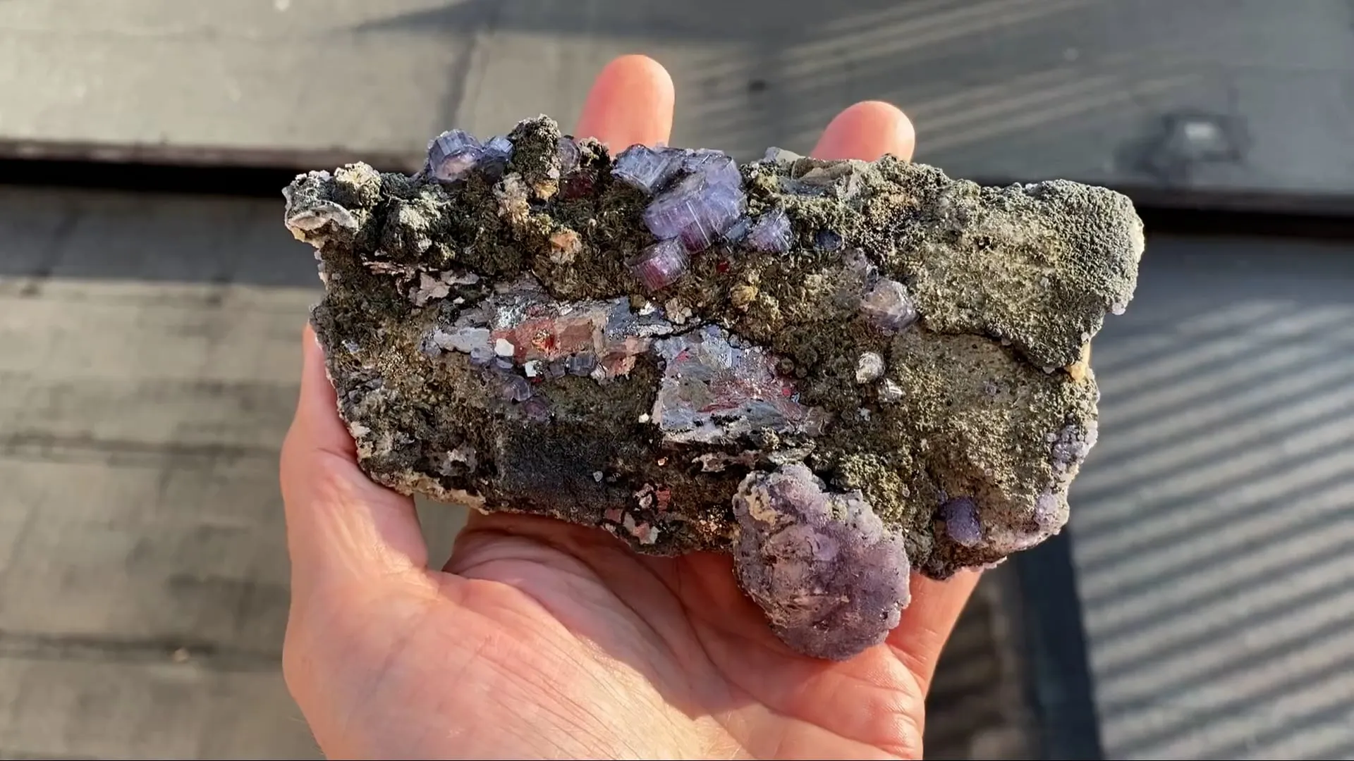 Fluorapatite with Arsenopyrite and Fluorite - image 5