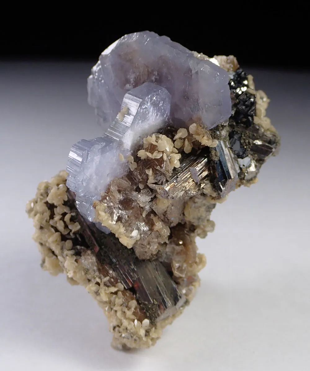 Fluorapatite with Arsenopyrite and Siderite - image 2