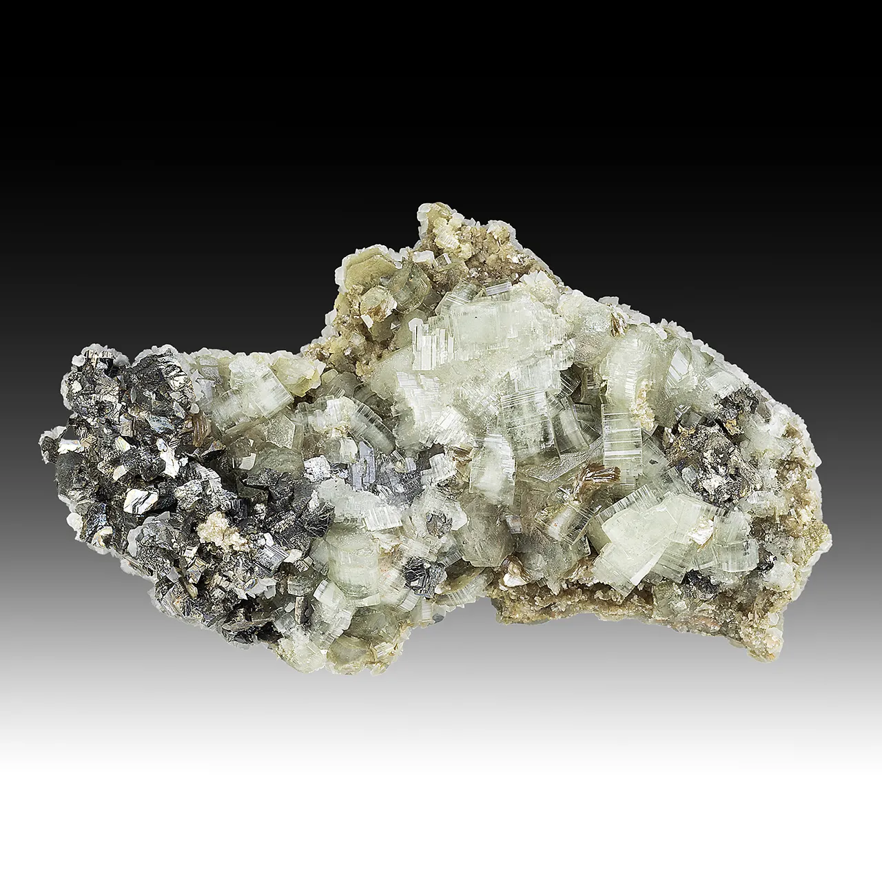 Fluorapatite with Arsenopyrite - image 1