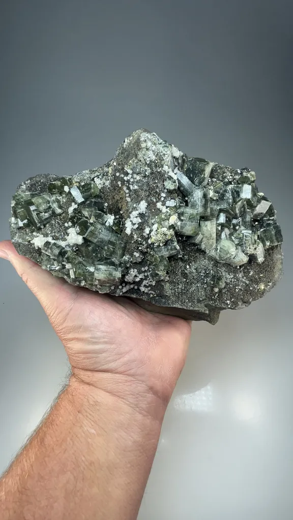 Fluorapatite with Arsenopyrite, Chalcopyrite - image 2