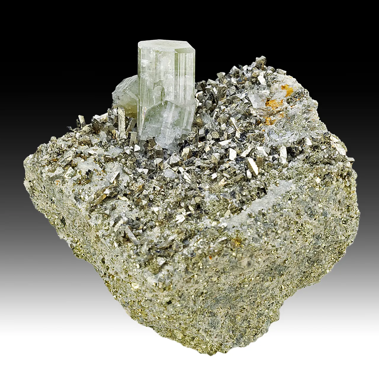 Fluorapatite with Arsenopyrite - image 1