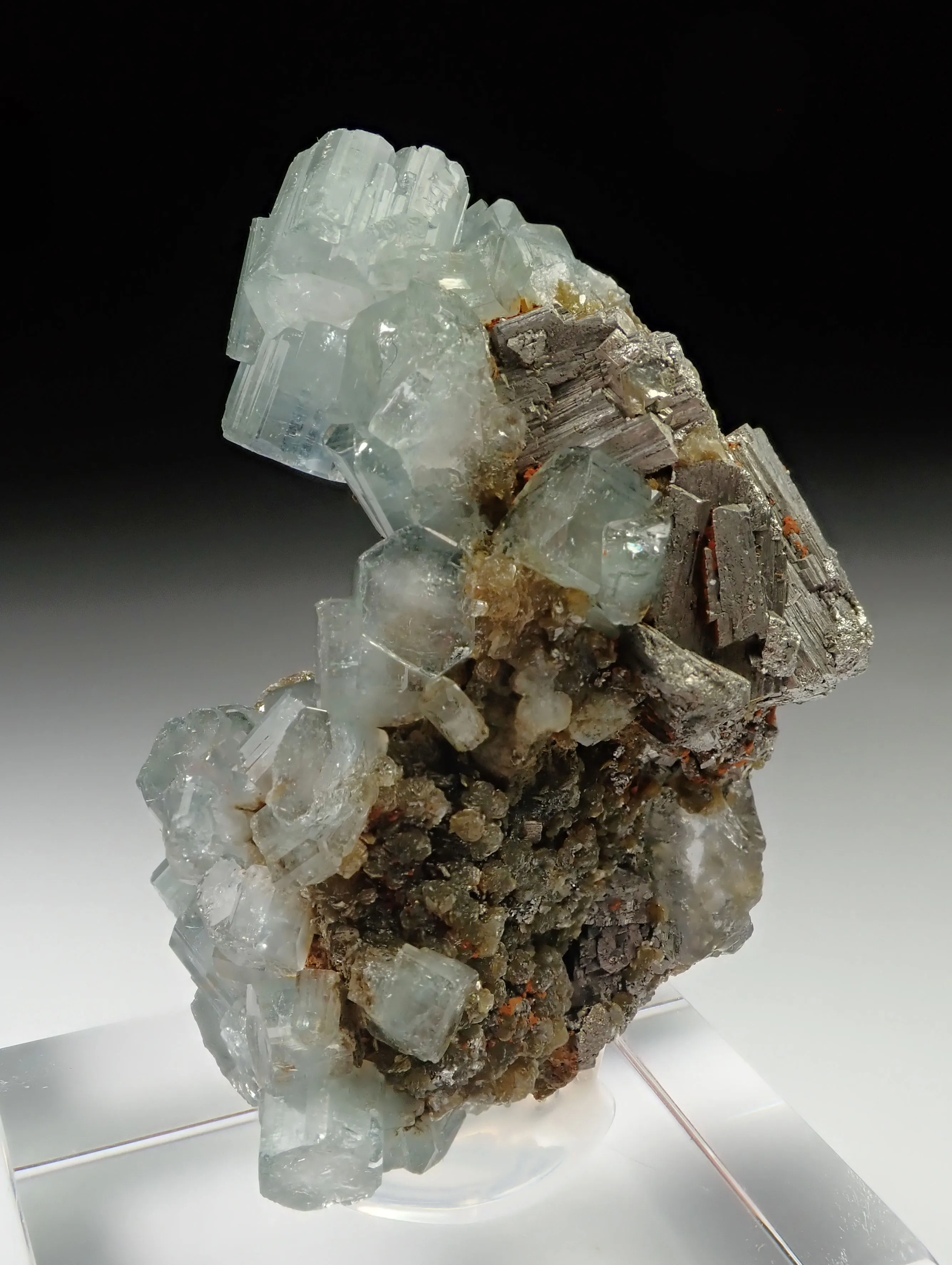 Fluorapatite with Arsenopyrite - image 2