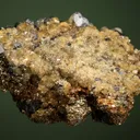 Fluorapatite with Barite and Galena on Pyrite - image 4