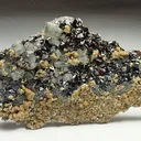 Fluorapatite with Cassiterite and Siderite - image 1