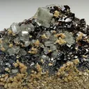 Fluorapatite with Cassiterite and Siderite - image 3