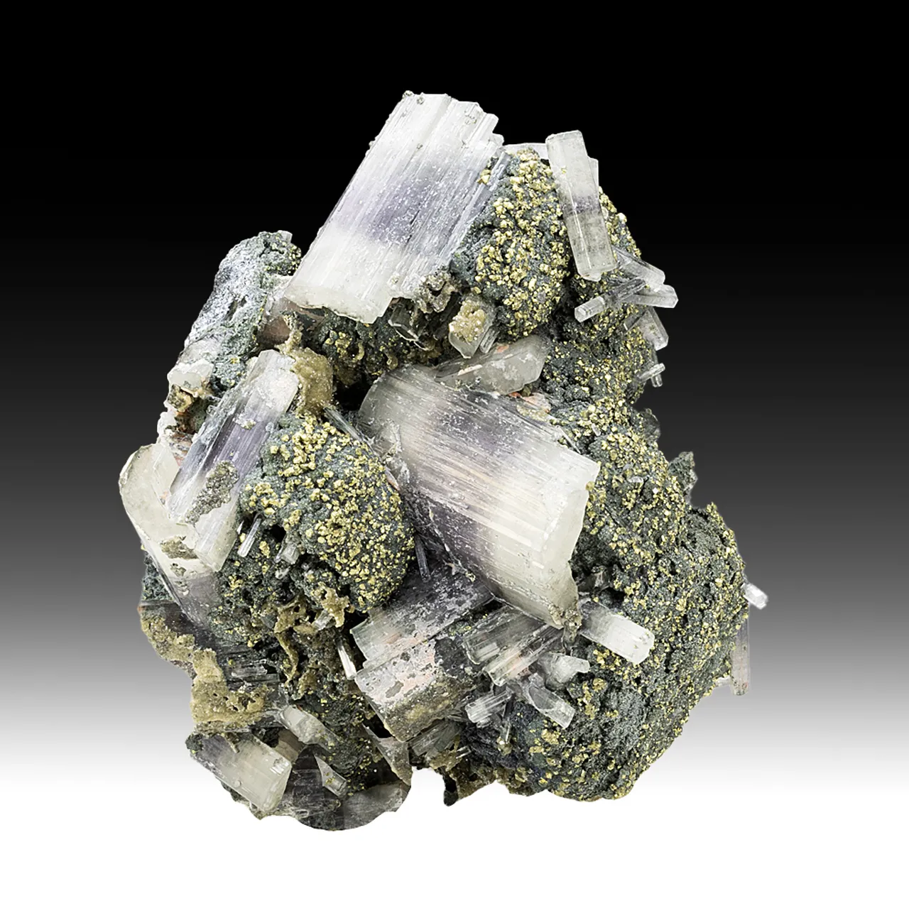 Fluorapatite with Chalcopyrite - image 1