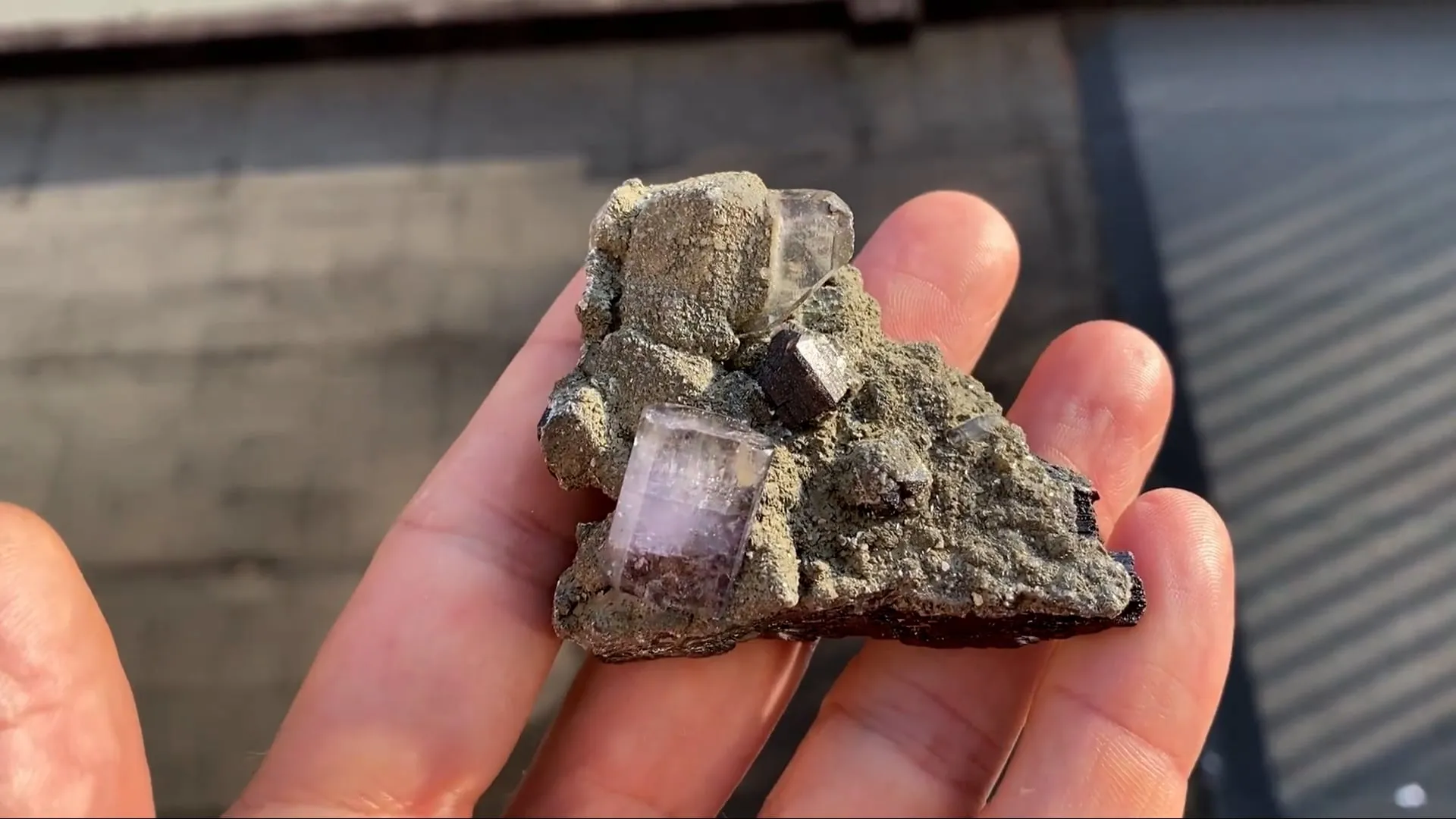 Fluorapatite with Ferberite and Cassiterite - image 5