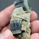 Fluorapatite with Ferberite, Calcite, Siderite, Pyrite - image 2
