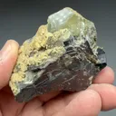 Fluorapatite with Ferberite, Siderite - image 2