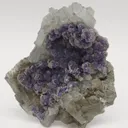 Fluorapatite with Fluorite - image 2
